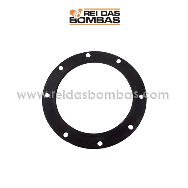 BORRACHA ALBACETE VALV 6 VIAS 6 FUROS 2''