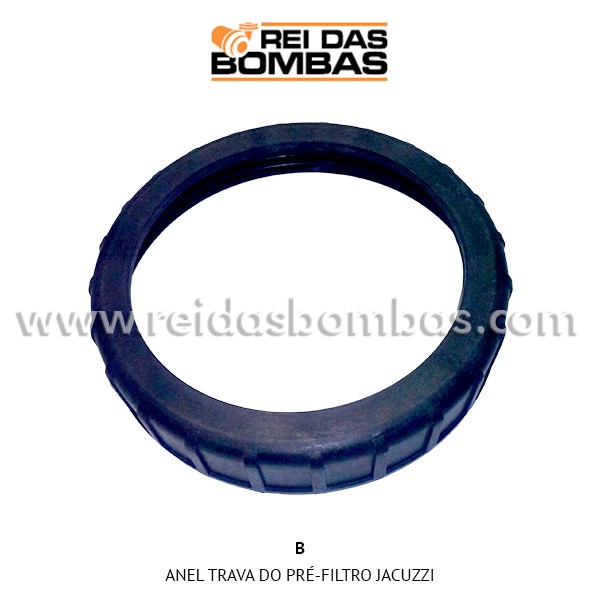 Anel trava do pré-filtro Jacuzzi B