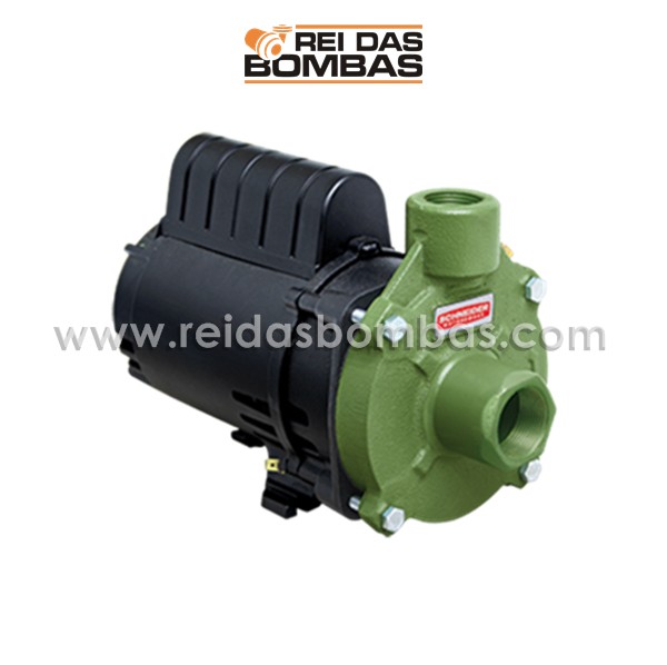 Bomba Schneider centrífuga BC-91T com intermediária 1.1/4'' x 1'' - Rotor em alumínio