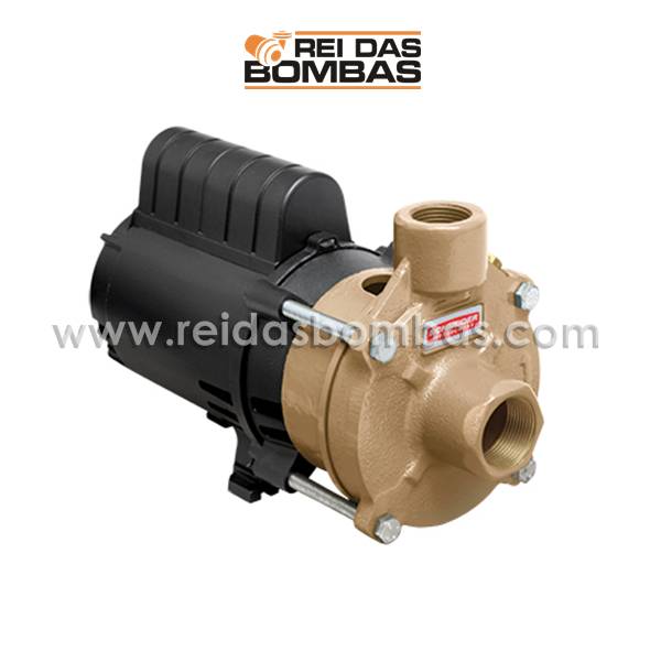 Bomba Schneider centrífuga BC-91T toda em bronze com intermediária 1.1/4'' x 1''